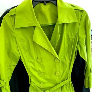 Green Trench Coat
